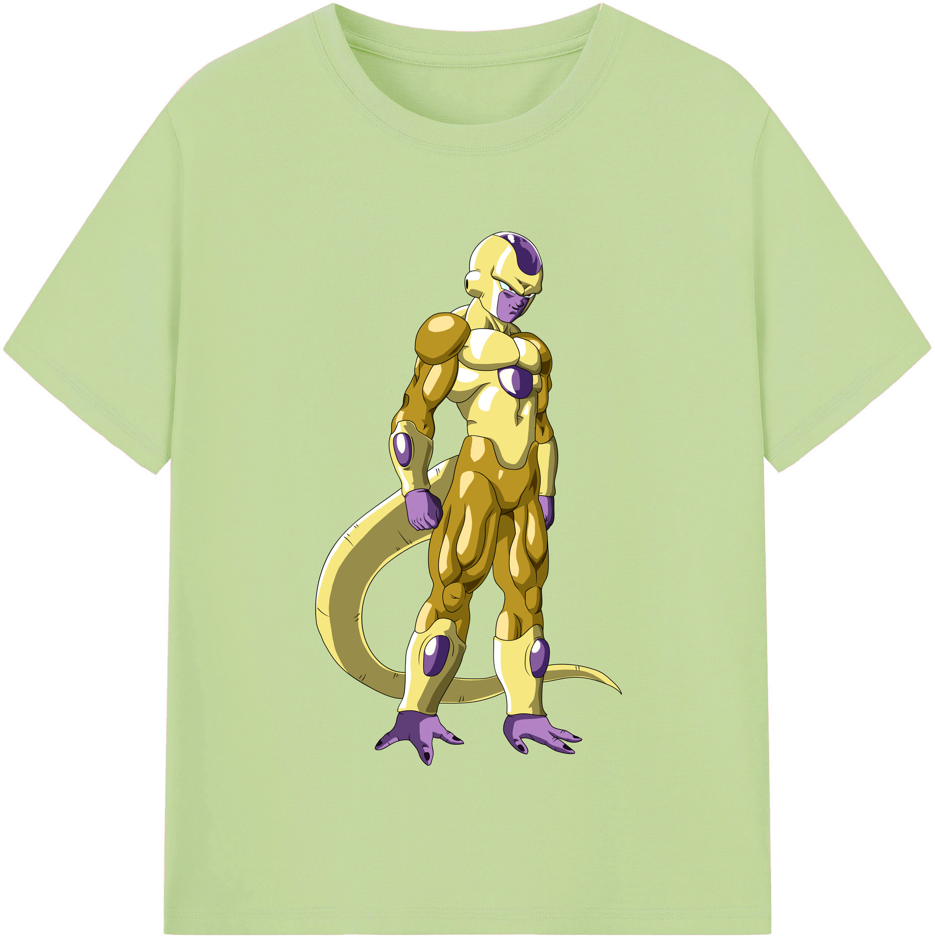 （画像用） ドラゴンボール フリーザ DRAGON BALL Frieza 綿100％半袖Tシャツ（フロントプリント）